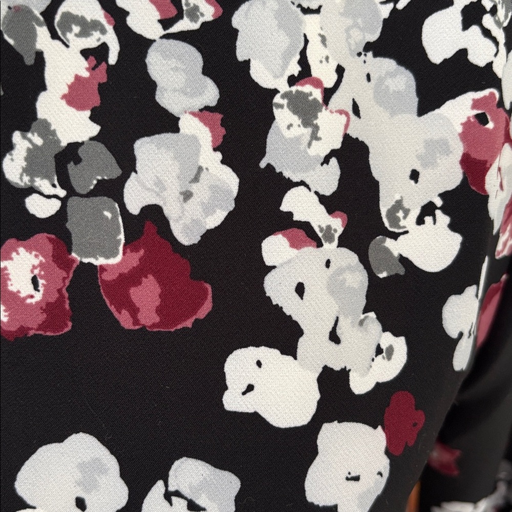 Mud Pie Brooks Bell Sleeve Black Floral Pull Over Dress SZ S Boho Sophistication - Picture 5 of 11